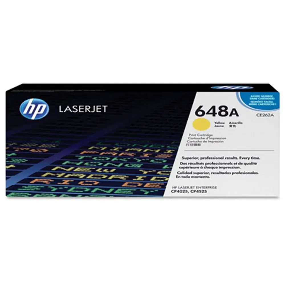 HP 648A Yellow Sarı 11.000 Sayfa Toner CE262A 1