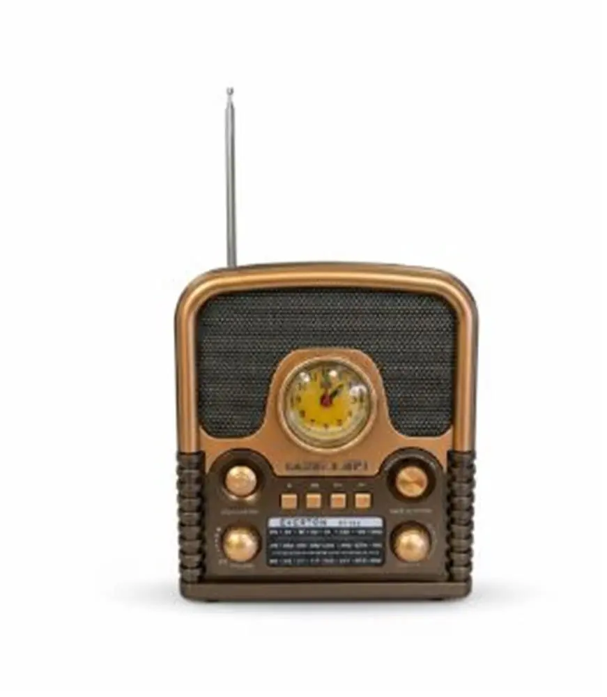 Everton Rt-743 Bluetooth Fm-Usb-Tf-Aux Şarjlı Nostaljik Radyo 1