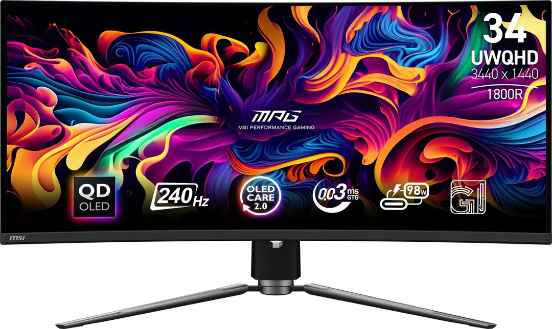 34 MSI MPG 341CQPX QD-OLED MONITOR 1