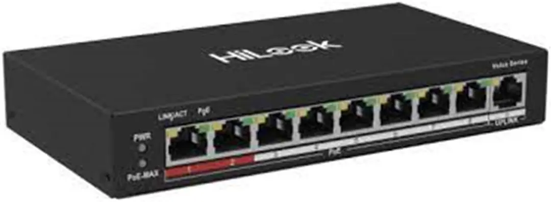 Hilook NS-0109P-60(B) 8 Port 10-100 8 Port PoE 60W +1 Port Megabit Uplink Poe Switch 1