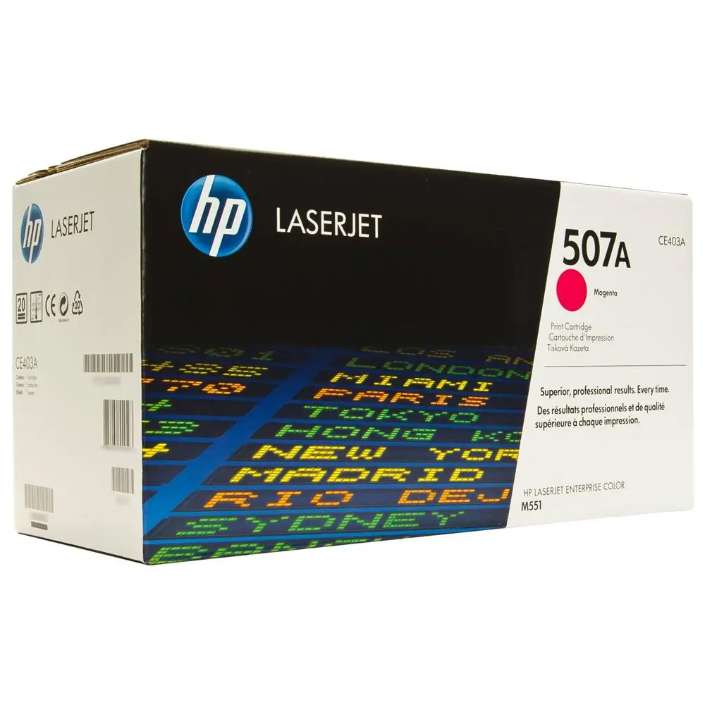 HP 507A Magenta Kırmızı 6.000 Sayfa Toner CE403A 1