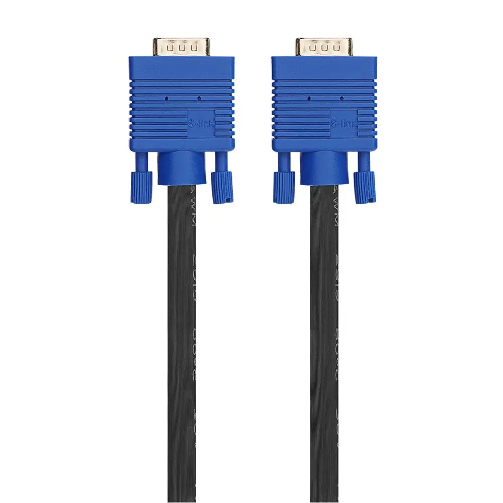 S-link SLX-177 VGA M-M 10m Monitör Kablosu 1