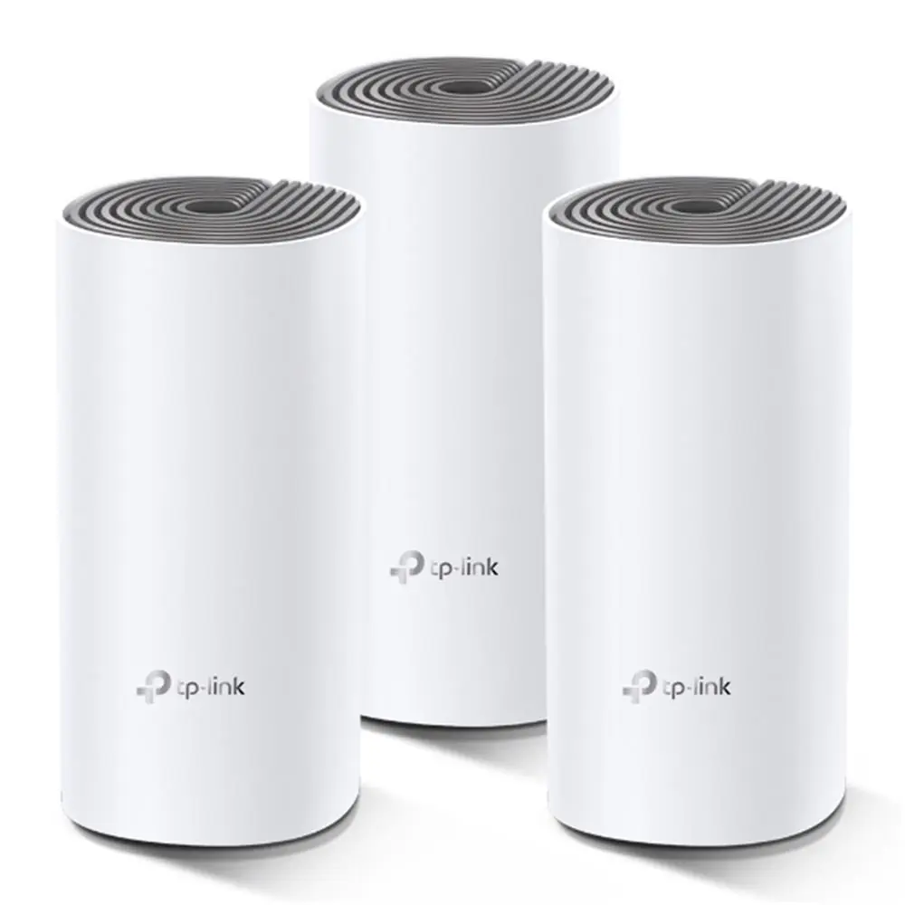 Tp-Link DECO E4 3Lü Paket AC1200 Tüm Evi Kapsayan Mesh Wifi Sistemi 1