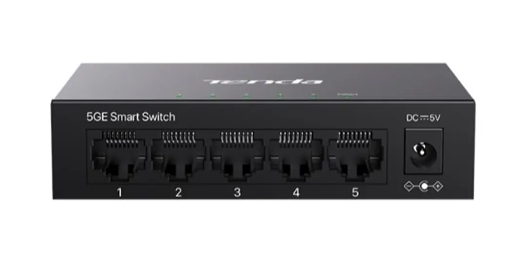 Tenda TEG2205D 5 Port 10-100-1000 Switch Cloud Yönetilebilir Çelik Kasa Switch 1