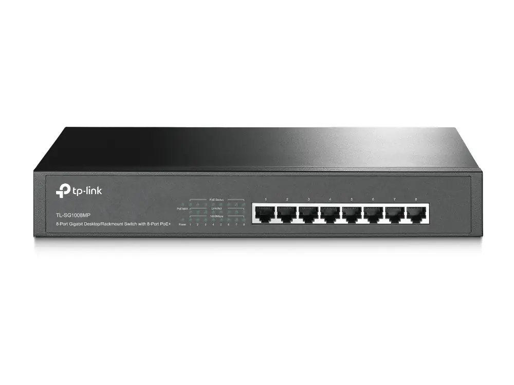 TP-LINK TL-SG1008MP 8-PORT GIGABIT RM SW