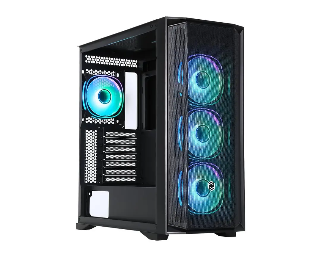 Frisby CX-500 750w 80+(Bronze) ARGB Fan Gaming Mesh 4RGb Fan Yan:4mm Temper Cam-Ön Panel:Abs+ Mesh 1