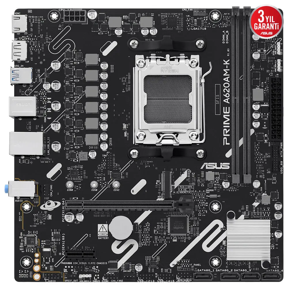 ASUS PRIME A620AM-K 1