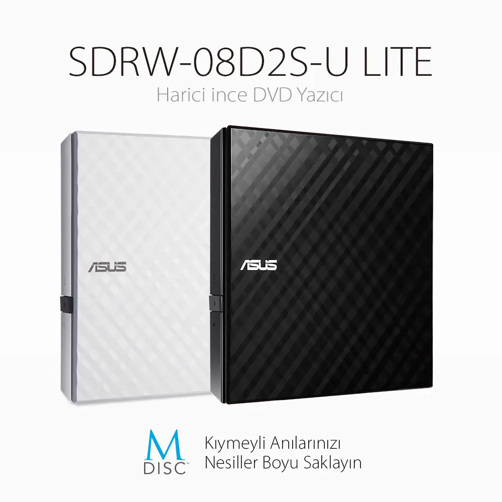 ASUS SDRW-08D2S-U LITE - WHITE 1