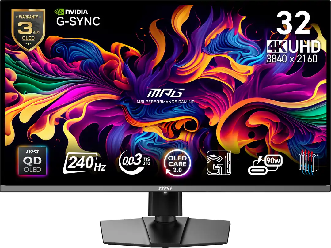 MSI 31.5 MPG 321URX QD-OLED MONITOR