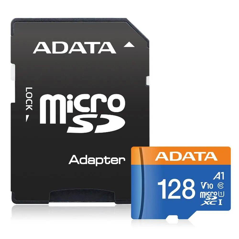 Adata 128GB Premier microSDXC Card with Adapter UHS-I Class10 V10 Hafıza Kartı 1