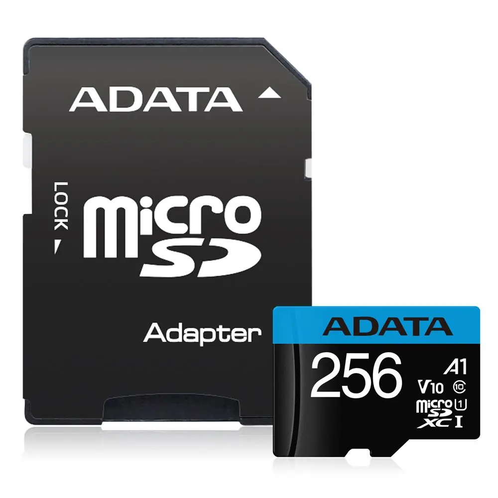 Adata 256GB Premier microSDXC Card with Adapter UHS-I Class10 V10 Hafıza Kartı 1