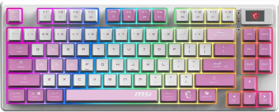 MSI GG FORGE GK600 TKL W VIOLET TR