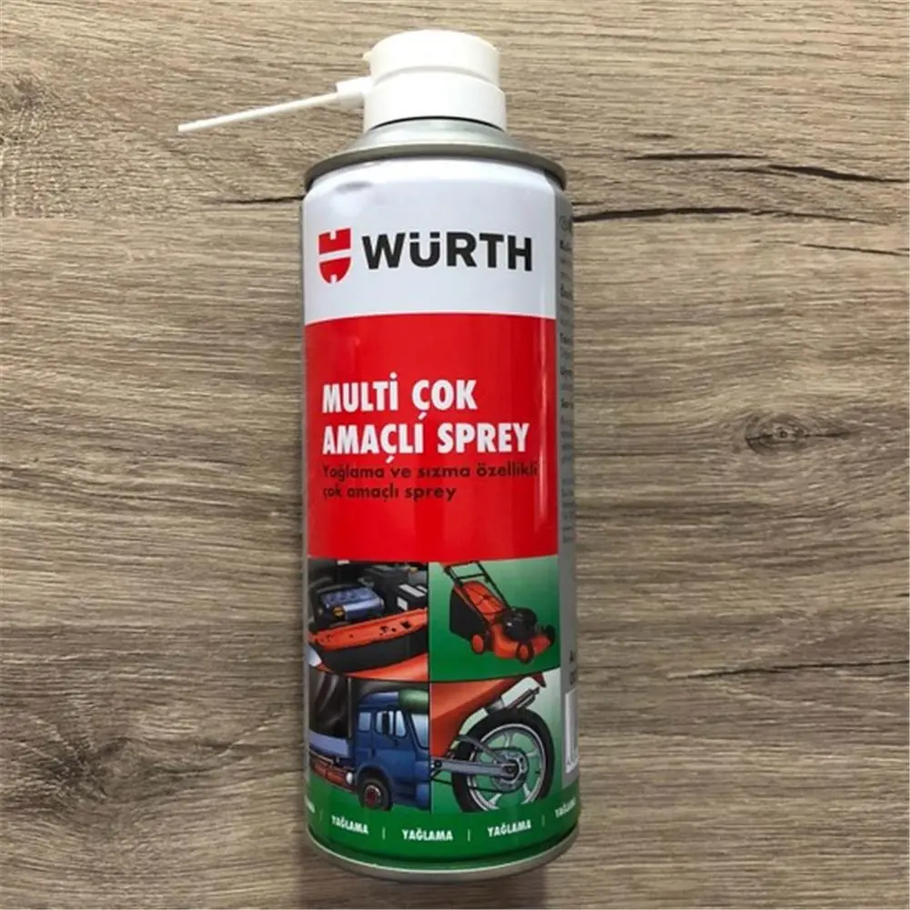 Würth 0893 055 40 400ml Multi Çok Amaçlı Sprey Yağlama Ve Sızma Özellikli 1