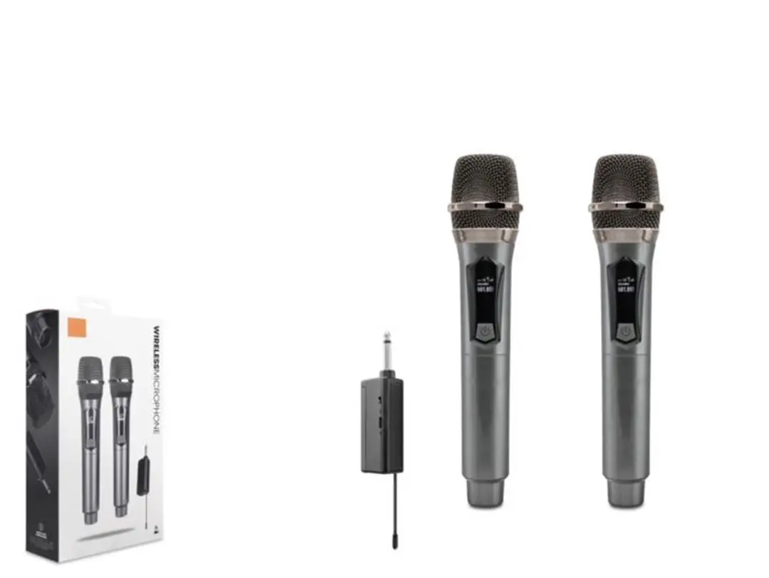 Hadron W1 Kablosuz (WIRELESS) 2Lİ Mikrofon Seti 1