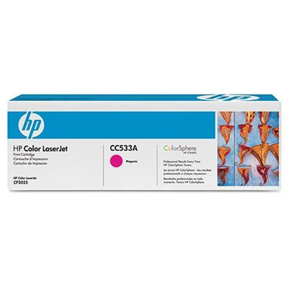 HP 304A Magenta Kırmızı 2.800 Sayfa Toner CC533A 1