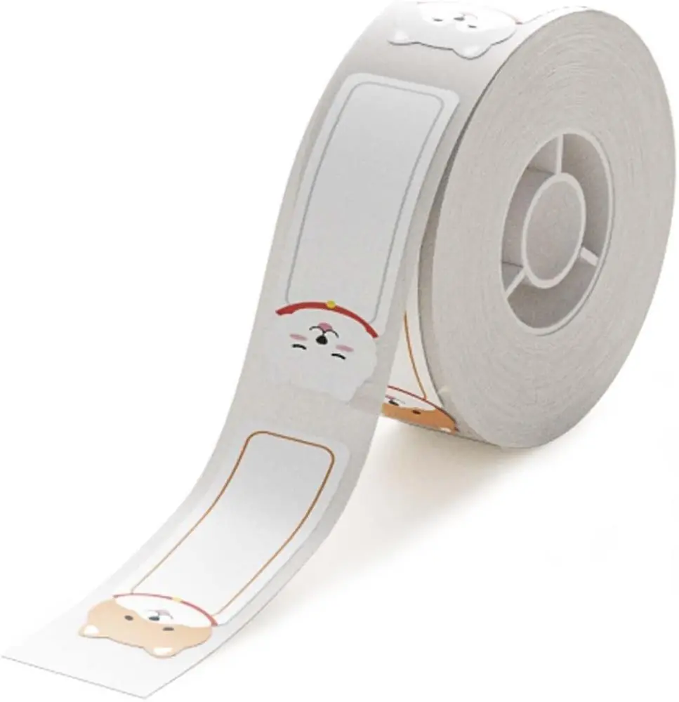 NIIMBOT T14-50-130PUPPY Beyaz-Renkli 14X50MM Termal Etiket