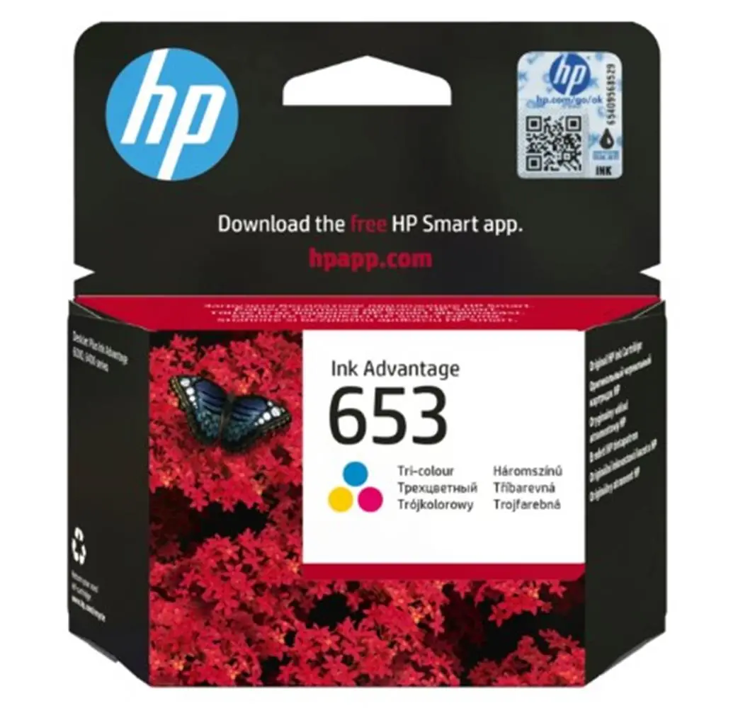 HP 653 Color Renkli Kartuş 3YM74AE 1