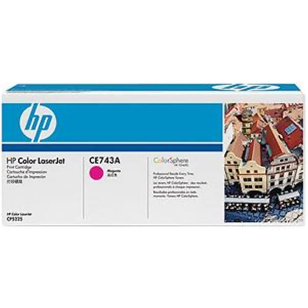 HP 307A Magenta Kırmızı 7.300 Sayfa Toner CE743A 1