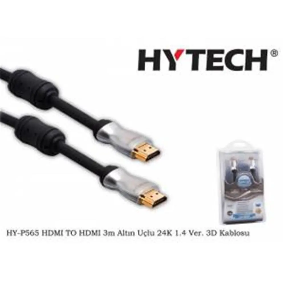 Hytech HY-W290 1.3mt Mini Hdmi m-m 1.4 Versiyon 24k 3d Gold Kablo 1