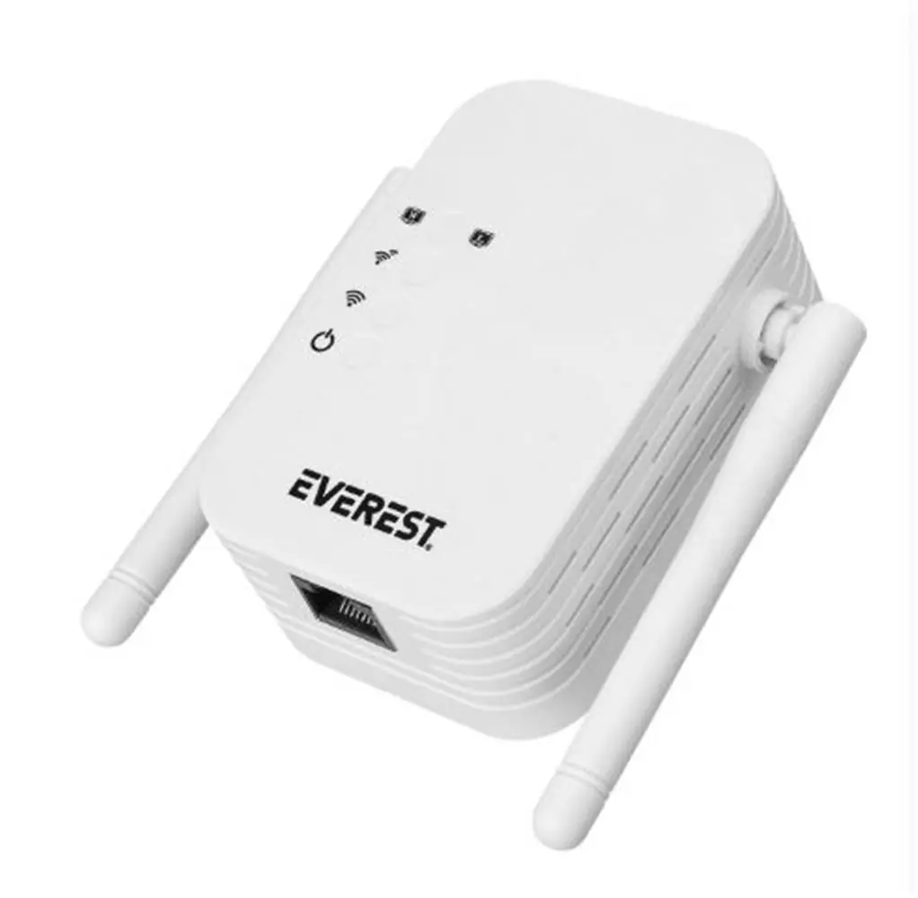 Everest EWR-N302 2.4GHz 300Mbps 1xWAN-LAN Port 2x2dBi Anten Repeater+AP Kablosuz Menzil Genişletici 1