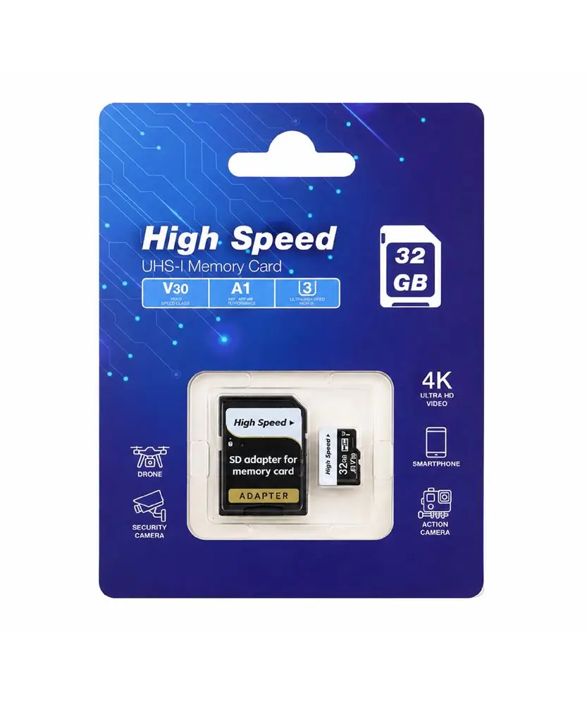 ELBA High Speed 32GB A1 V30 U3 Micro Hafıza Kartı Class10