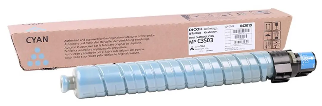 Ricoh MP C3503 Cyan Mavi Orjinal Fotokopi Toneri MP C3003-3004 18.000 Sayfa 1