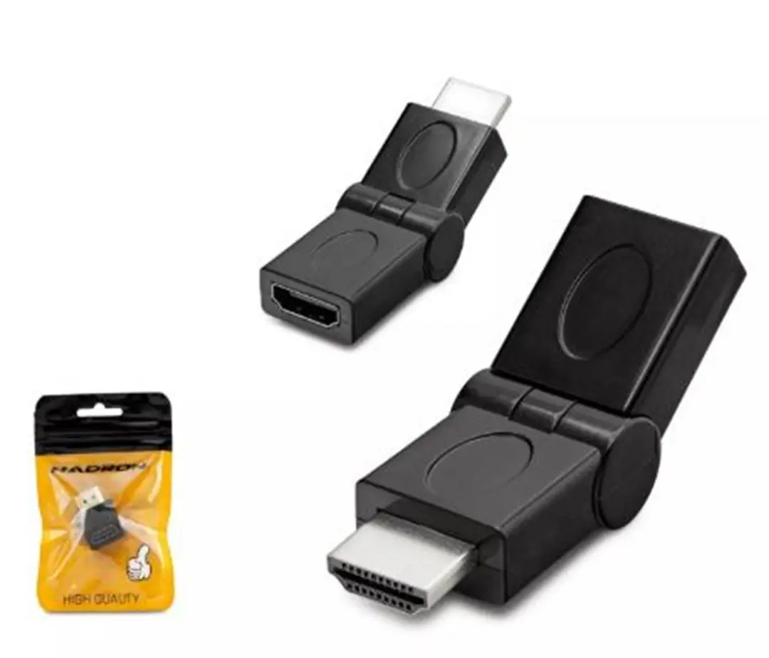 Hadron Hdx1257 Hdmi To Hdmi F Çevirici Mafsallı Siyah 1