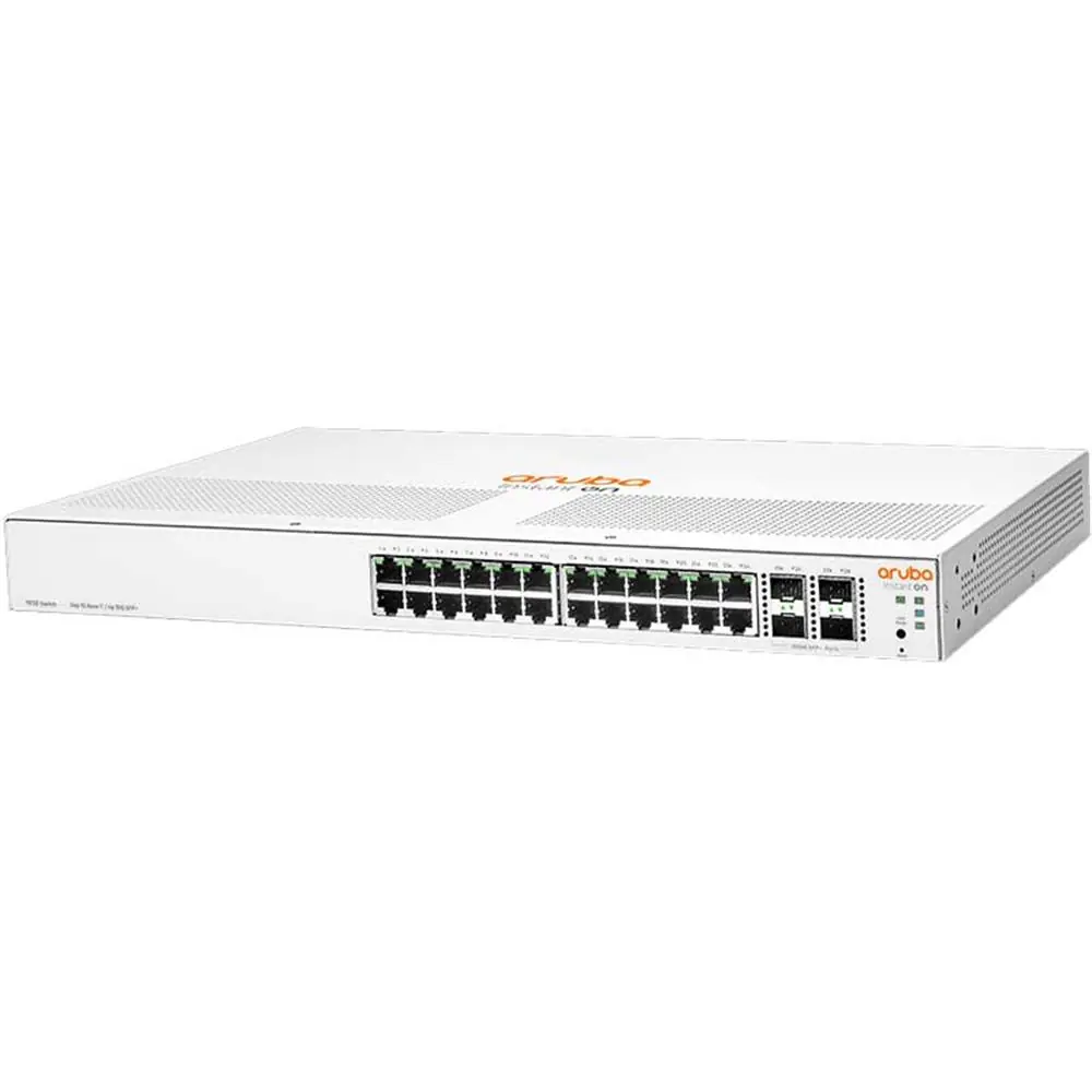 Hp Aruba Instant On 1930-24G-PoE+ 4 SFP 195W (24 port 10-100-1000 PoE+) , PoE ,4 SFP+ 1-10GbE Port 1