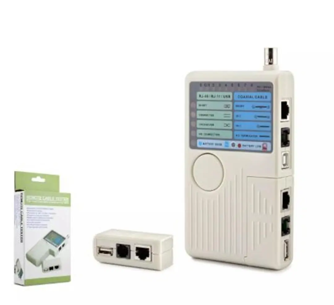 Hadron Hdx6505 Kablo Test Cihazı Rj11 + Rj45 + Bnc + Usb 1
