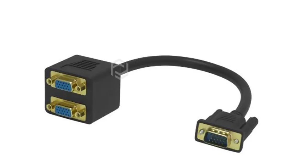 Frisby FA-6678C VGA - 2 x VGA Görüntü Çoklayıcı ve Dönüştürücü(VGA Erkek - 2 x VGA Dişi) 1
