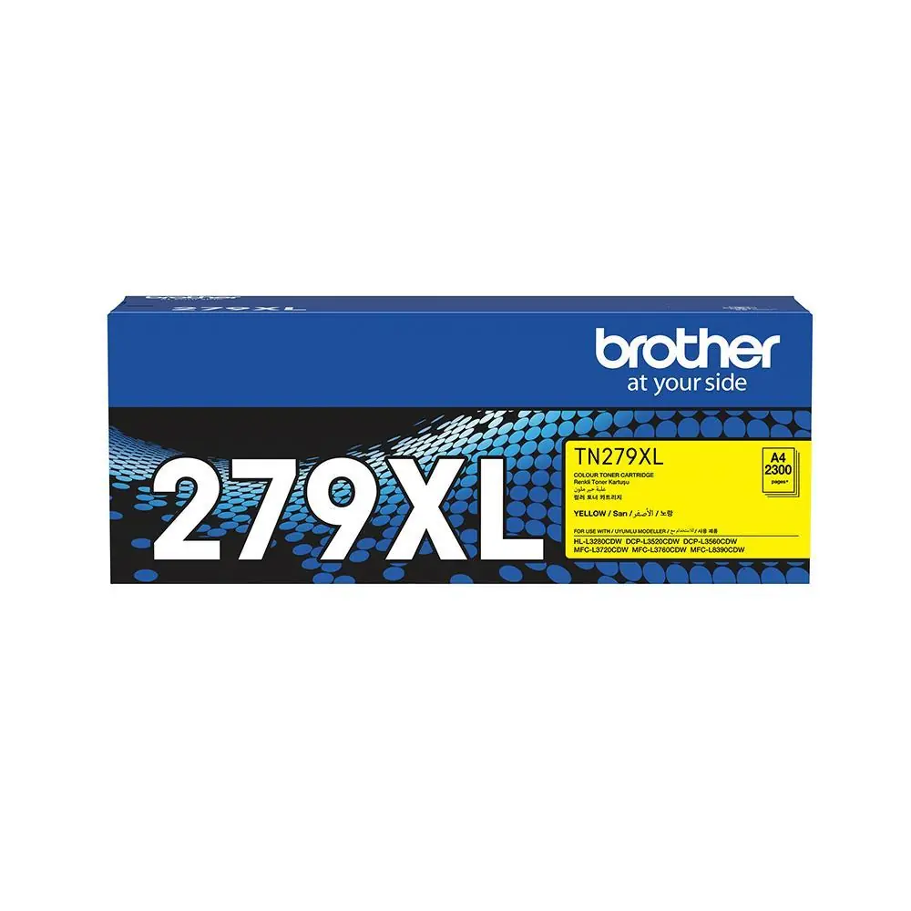 Brother TN-279XLY Yellow Sarı Toner HL-L3280CDW  DCP-L3520-3560 MFC-L3720-3760-8390 2.300 Sayfa 1