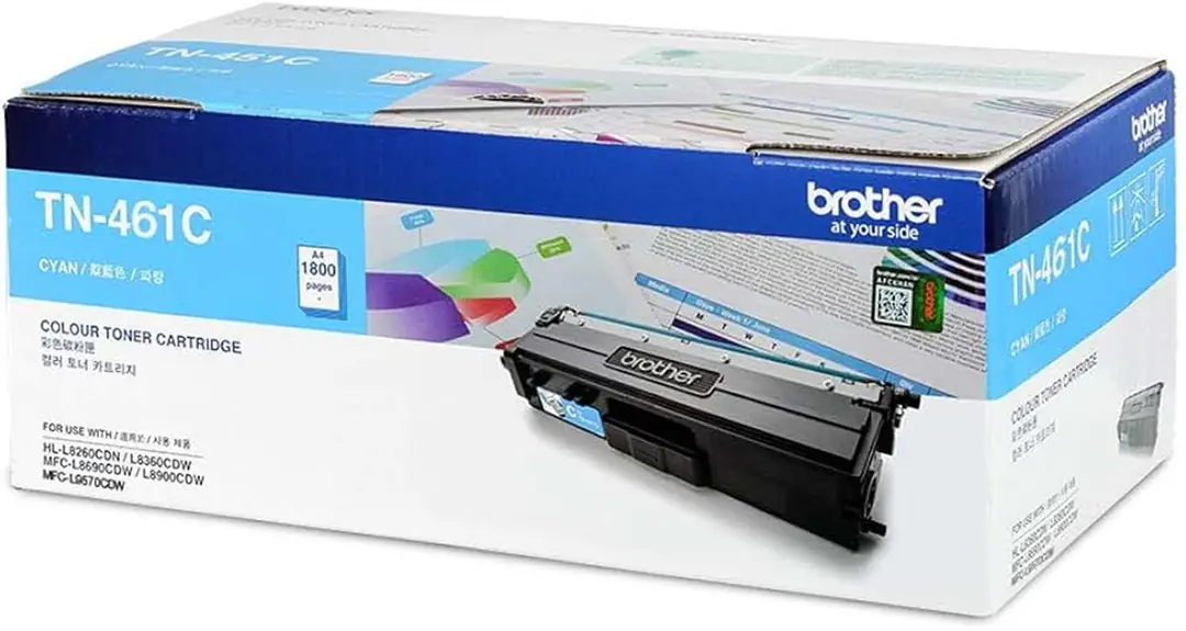 Brother TN-461C 1.800 Sayfa Cyan Mavi Toner HL-L8360CDW MFC-L8690CDW 1