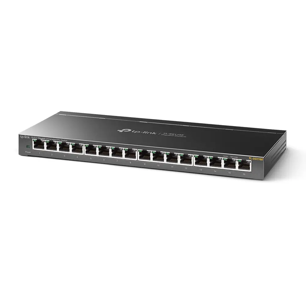 TP-LINK TL-SG116E 16 PORT MASAÜSTÜ SWTCH
