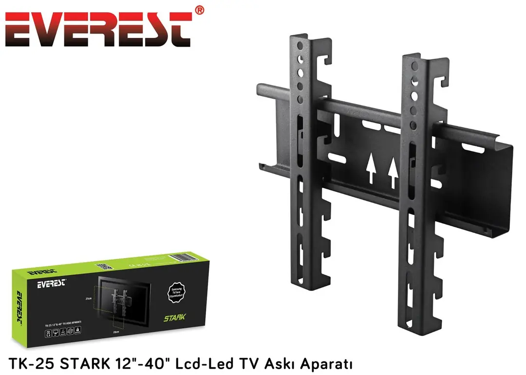 Everest TK-25 12"-40" Sabit Askı Aparatı 1