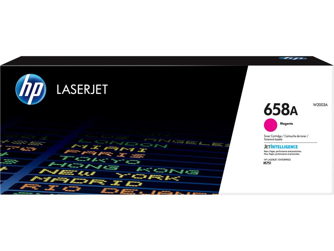 HP 658A Magente Kırmızı 6.000 Sayfa Toner W2003A 1