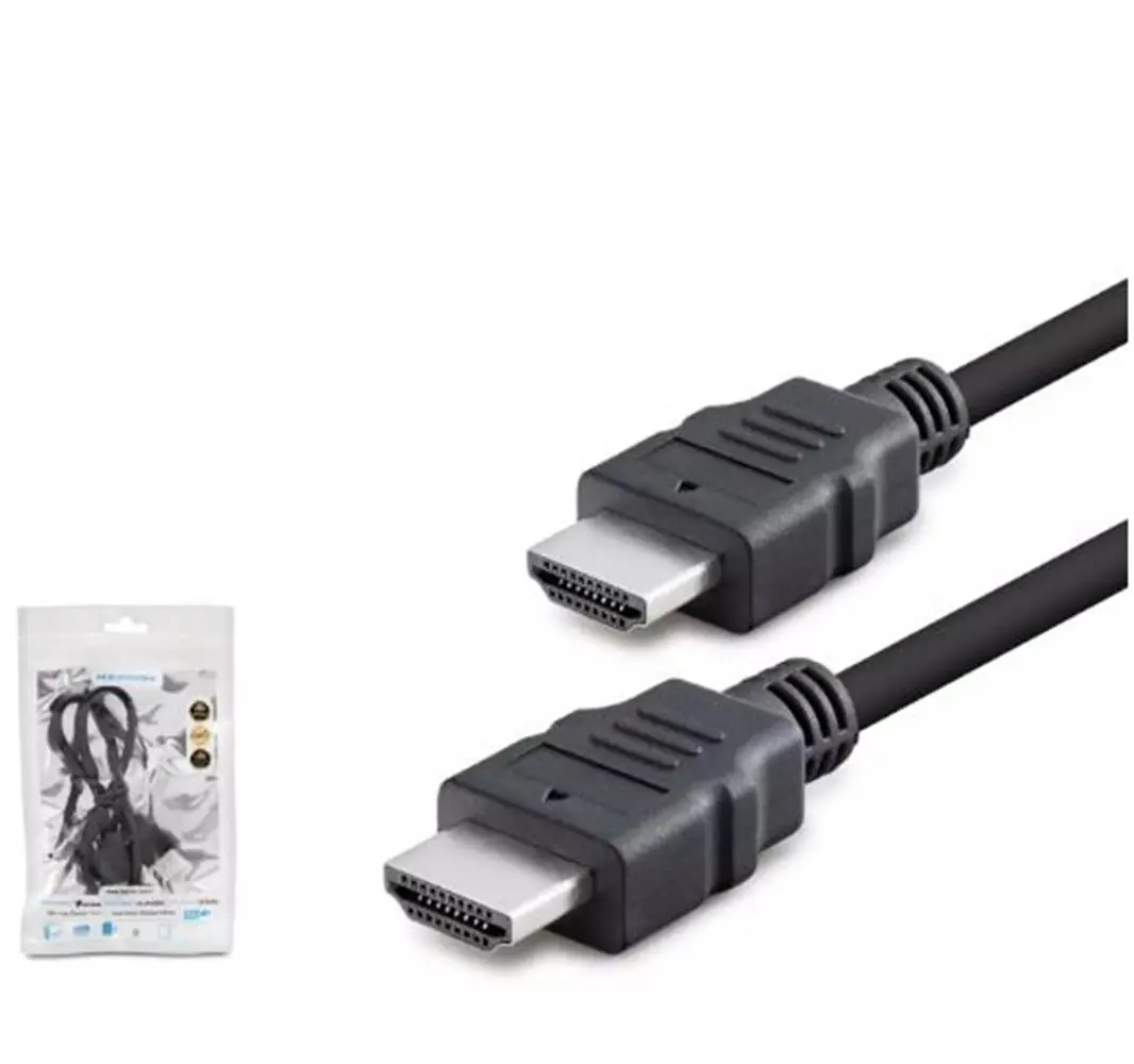 HADRON HDX2027 HDMI (M) TO HDMI (M) KABLO PVC 50CM SİYAH 1