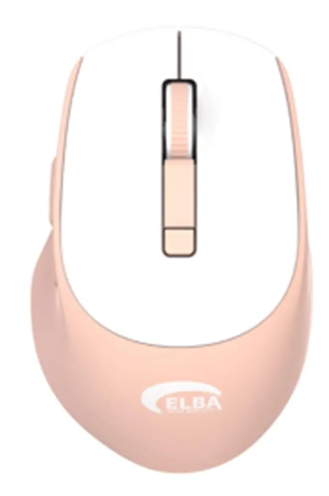 Elba B554 Pembe-Beyaz 6D 2.4Ghz Kablosuz Mouse 1