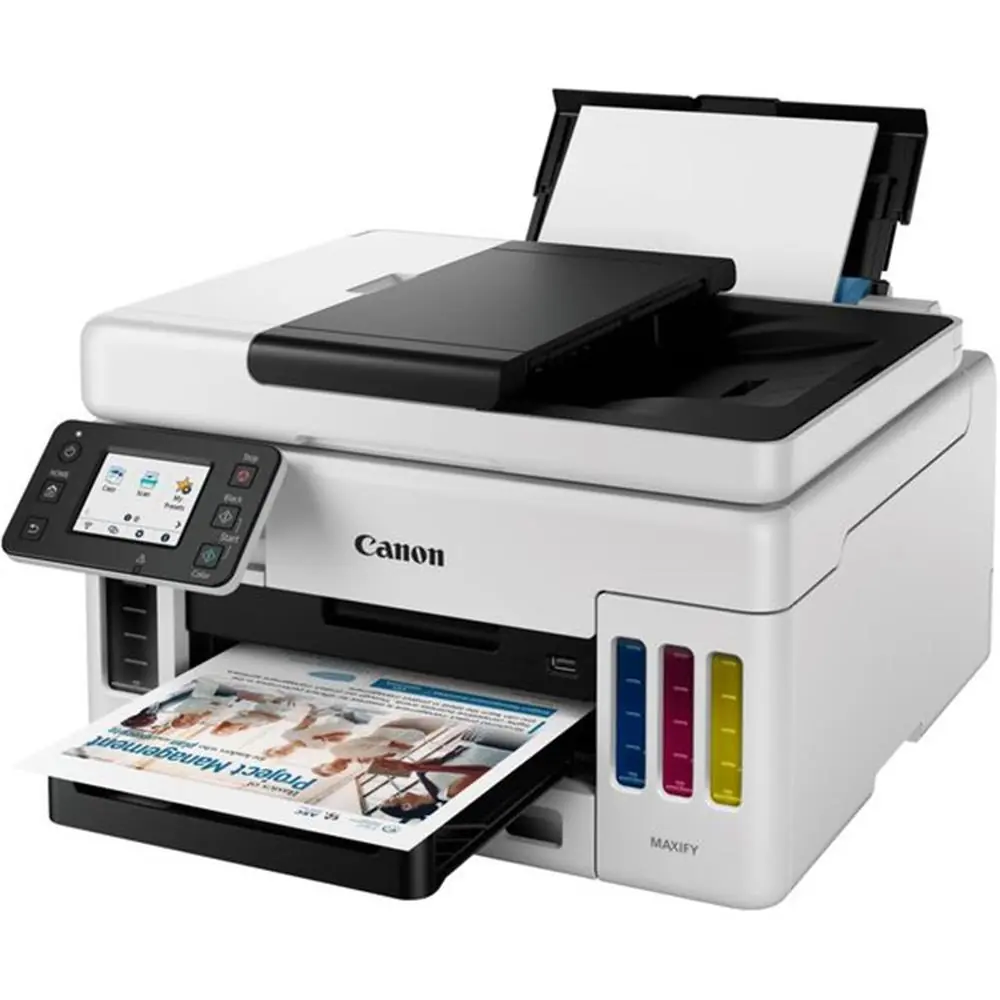 Canon GX6140 Yazıcı-Tarayıcı-Fotokopi Renkli Mürekkep Tanklı Yazıcı WI-FI Ethernet