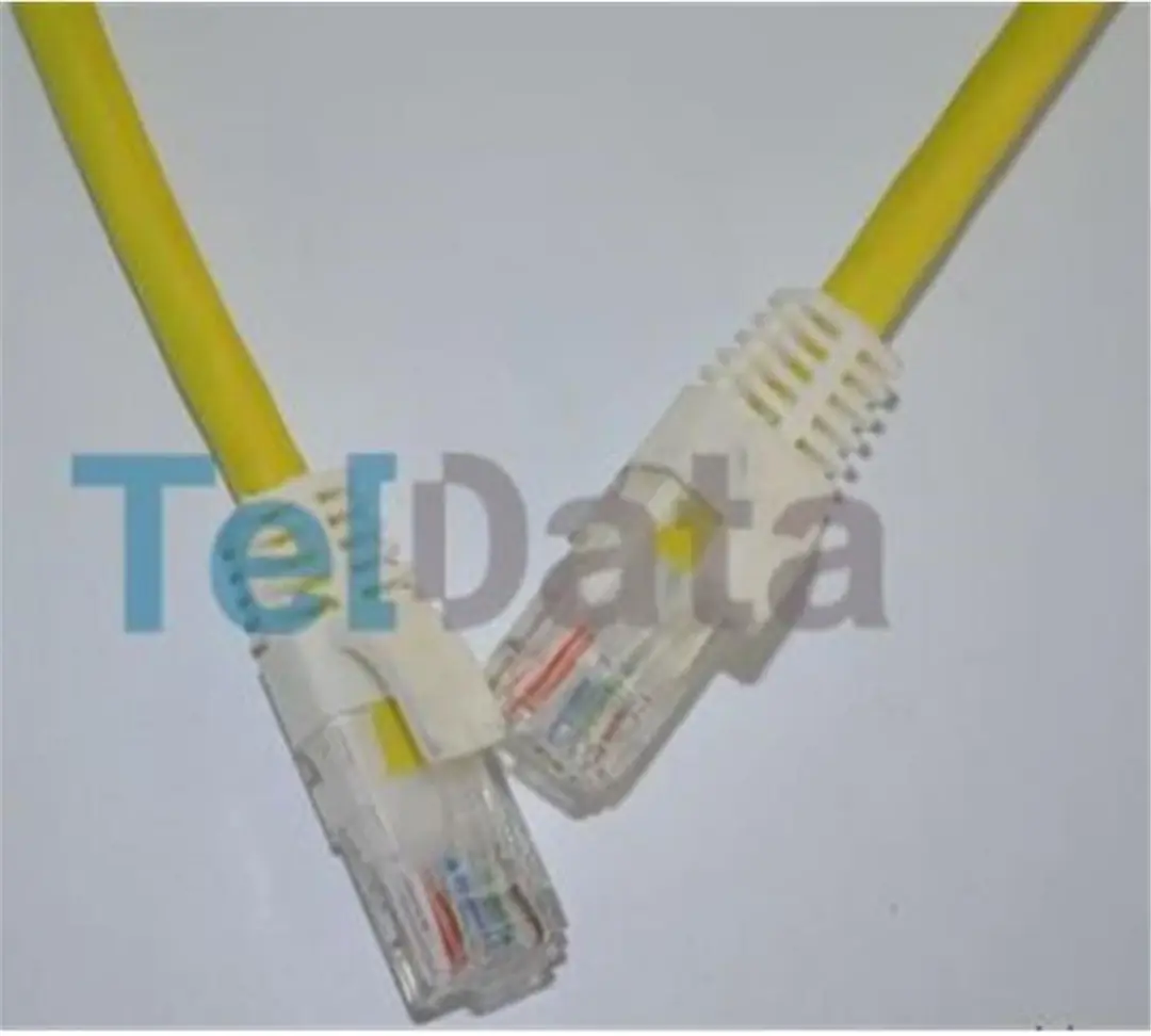 Teldata TLD-1000YS Cat6 10MT Sarı Utp Patch Kablo 1