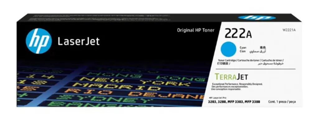 Hp 222A Cyan Mavi 1.200 Sayfa Toner W2221A 1