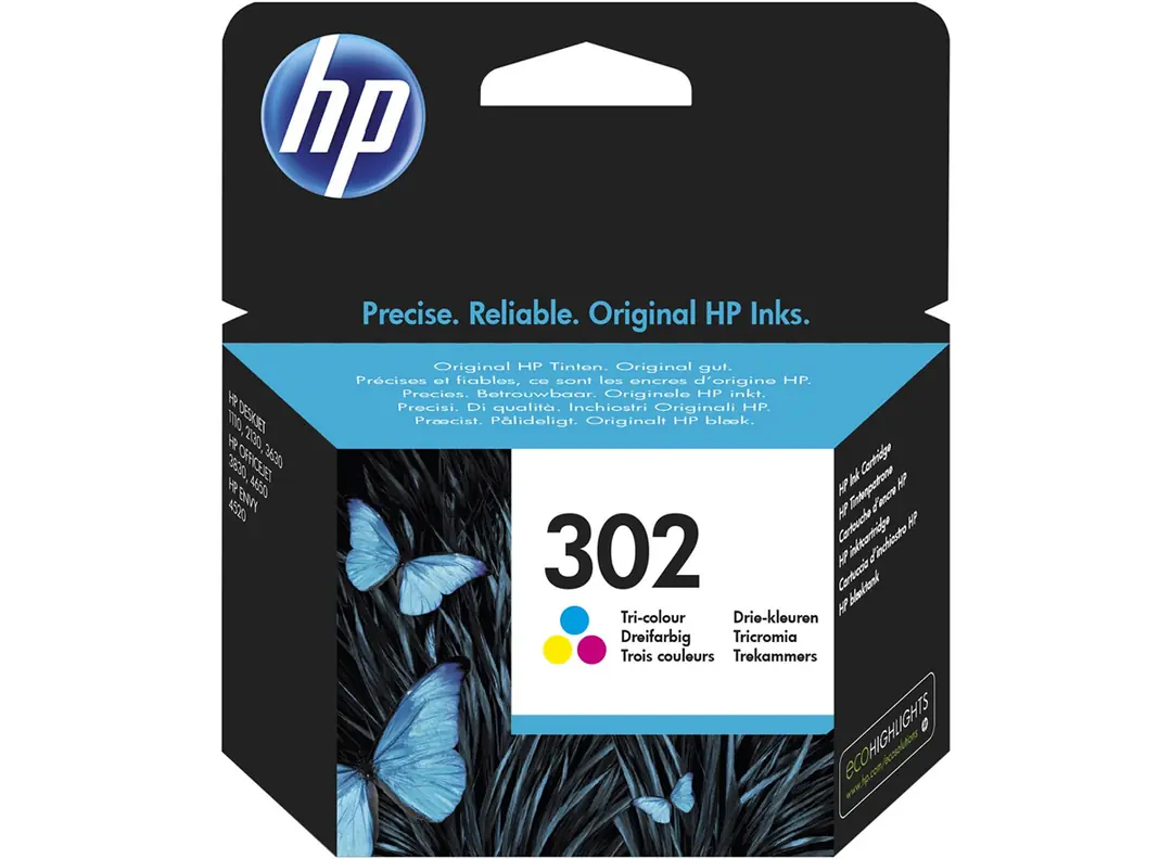 HP F6U65AE (302) UC RENKLI KARTUS 1