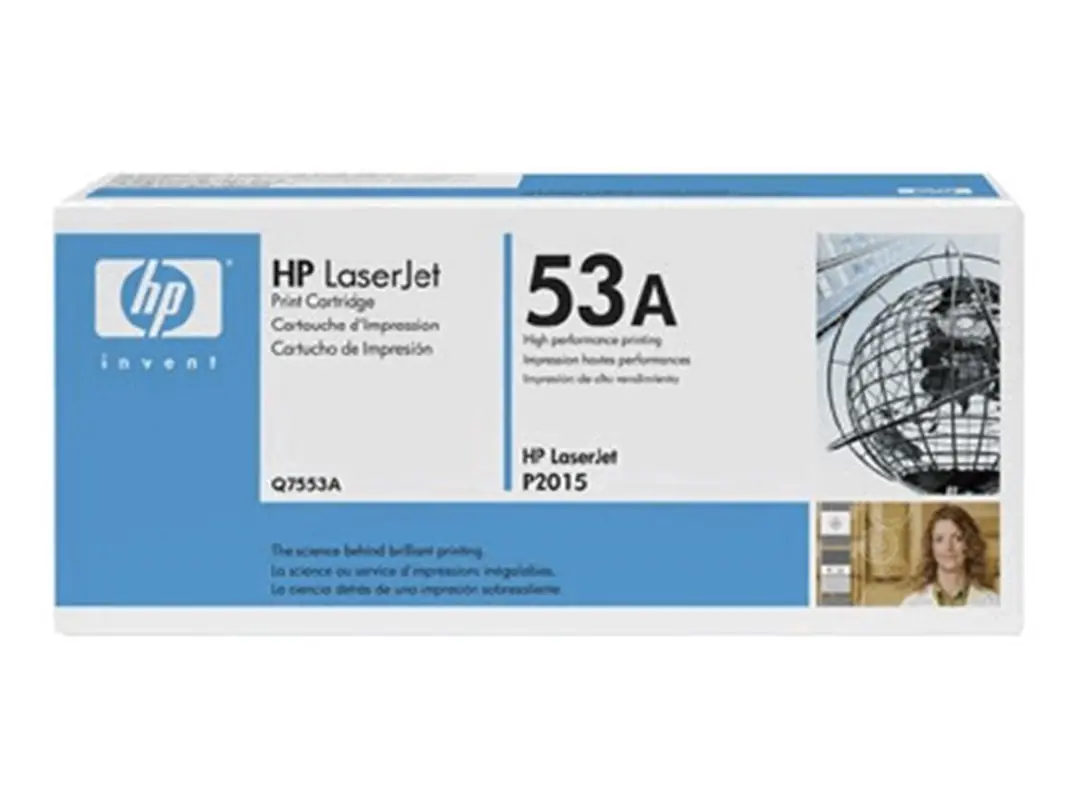 HP 53A Black Siyah 3.000 Sayfa Toner Q7553A 1