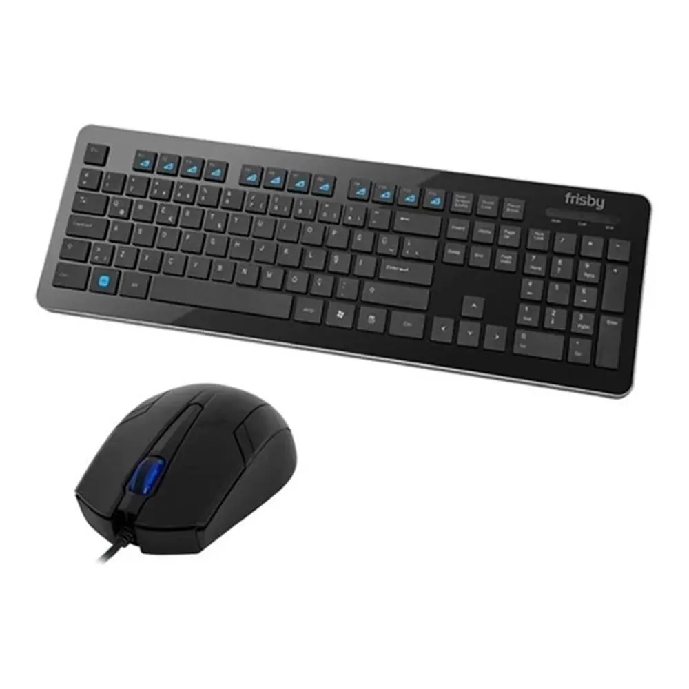 Frisby FK-W156QU USB Q TR Kablosuz Siyah Klavye Mouse Set 1
