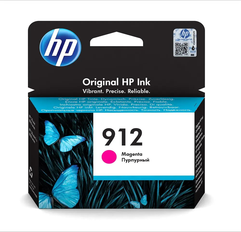 HP 912 Magenta Kırmızı Kartuş 3YL78A