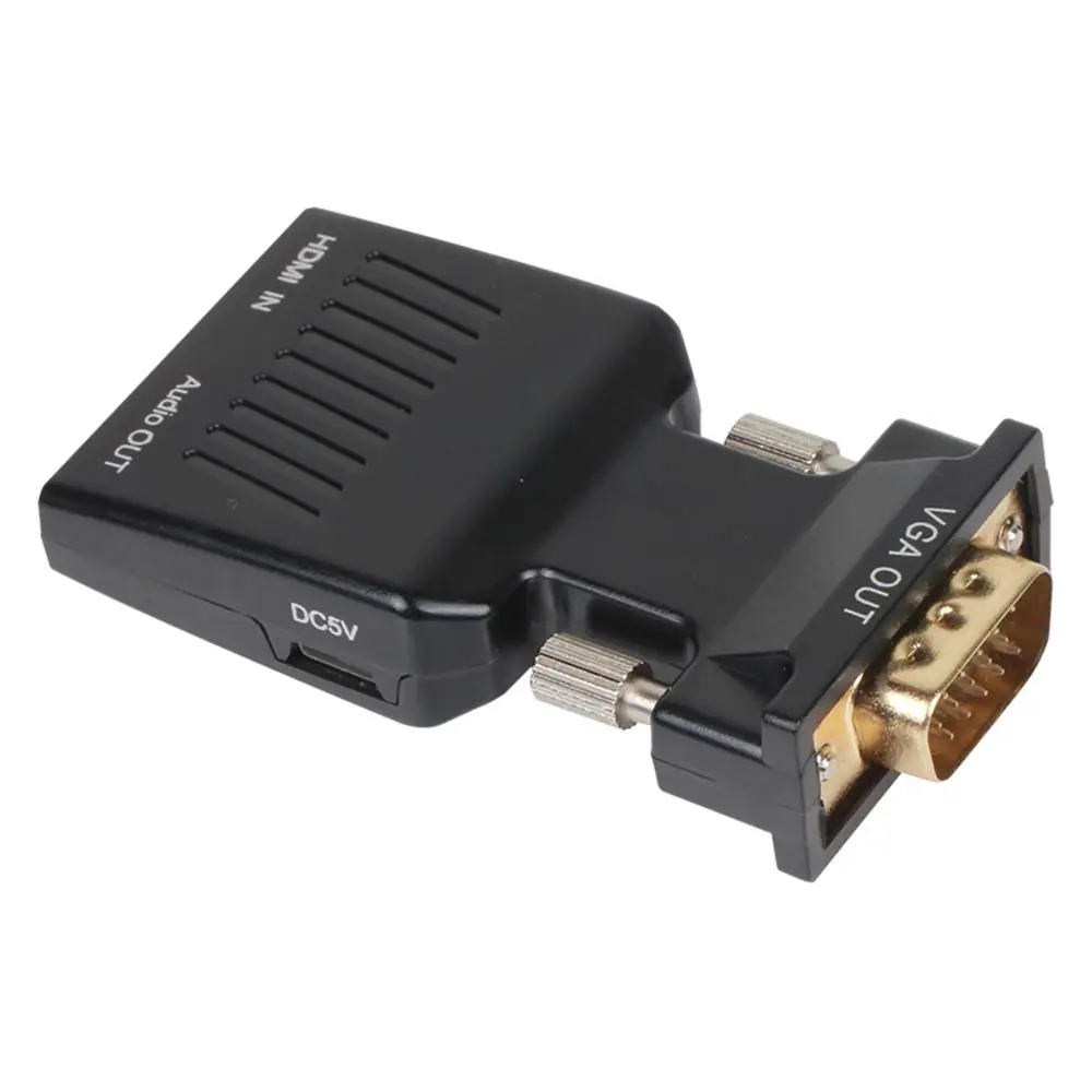 Vcom CA336A Siyah Vga Erkek To Hdmi Dişi Dönüştürücü 1
