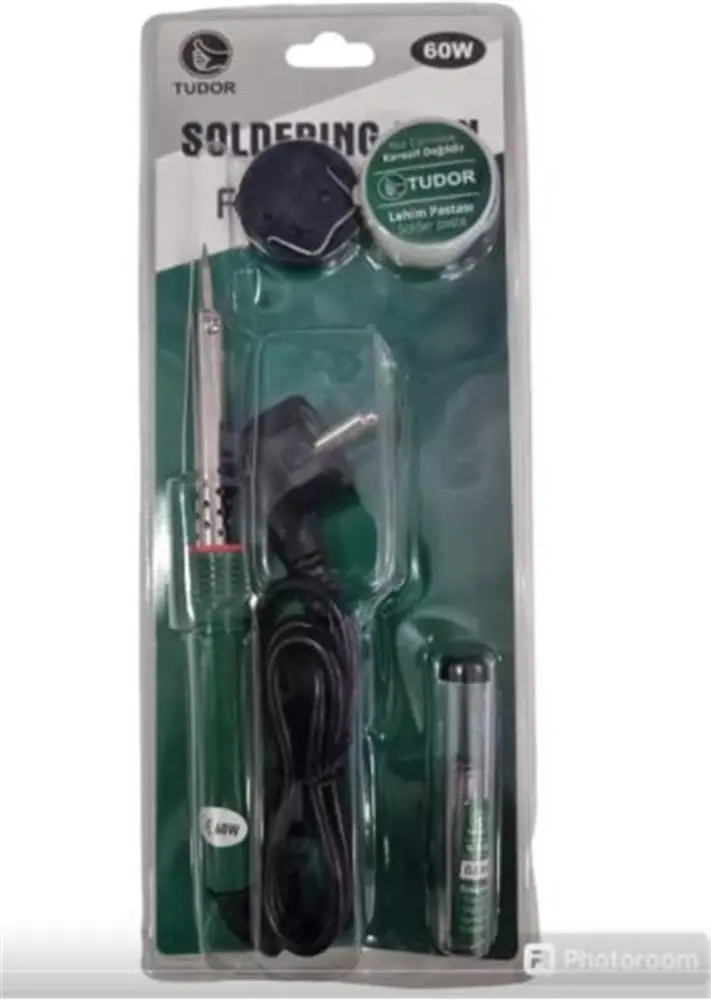 TUDOR SOLDERING IRON KALEM HAVYA SETİ 60W  HB-S026 1