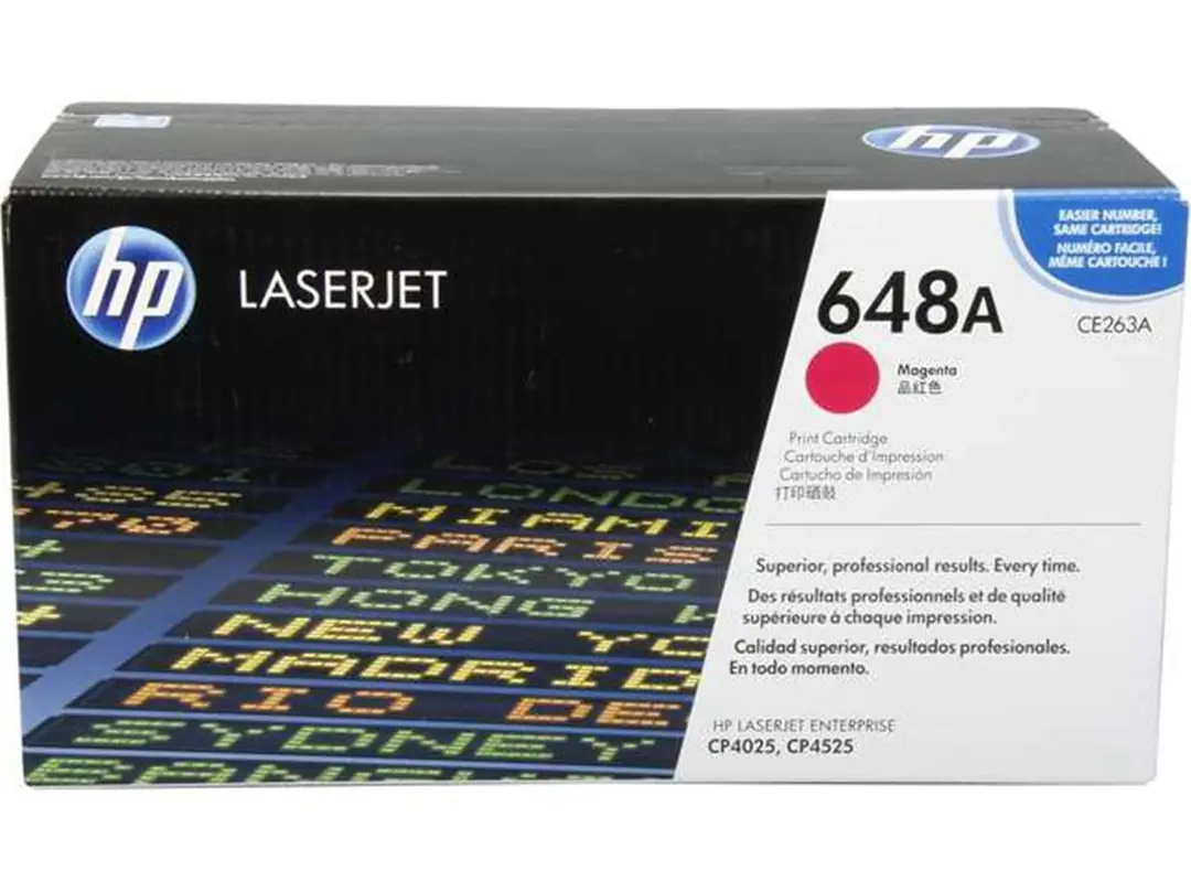 HP 648A Magenta Kırmızı 11.000 Sayfa Toner CE263A 1