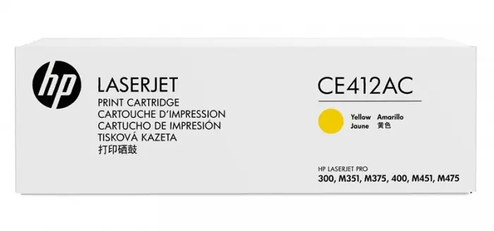 HP CE412AC (305A) SARI TAAHHUTLU TONER 1