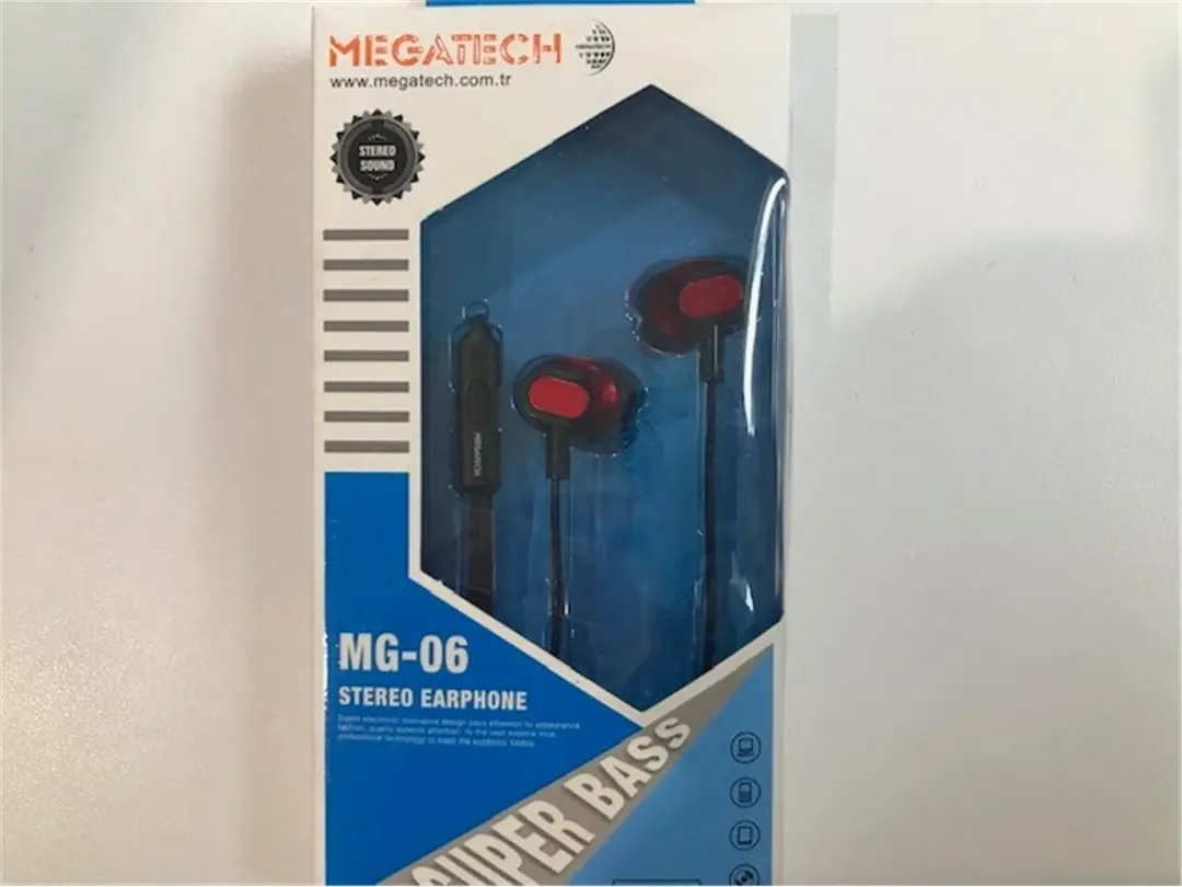 Megatech MG-06 Kırmızı Mikrofonlu Kulaklık 1