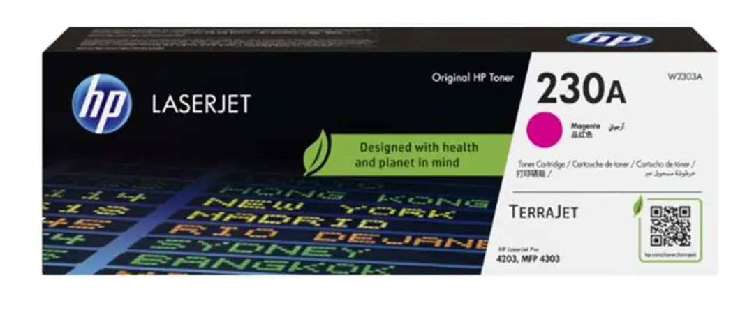 HP 230A Magenta Kırmızı 1.800 Sayfa Toner W2303A 1